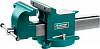 Стальные слесарные тиски Kraftool STEEL, 200 мм 32701-200 цена