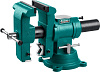 Стальные слесарные тиски Kraftool 3D-STEEL 150 мм 32704-150 цена