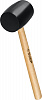 Чёрная резиновая киянка Зубр 450 г 2050-65_z02 цена